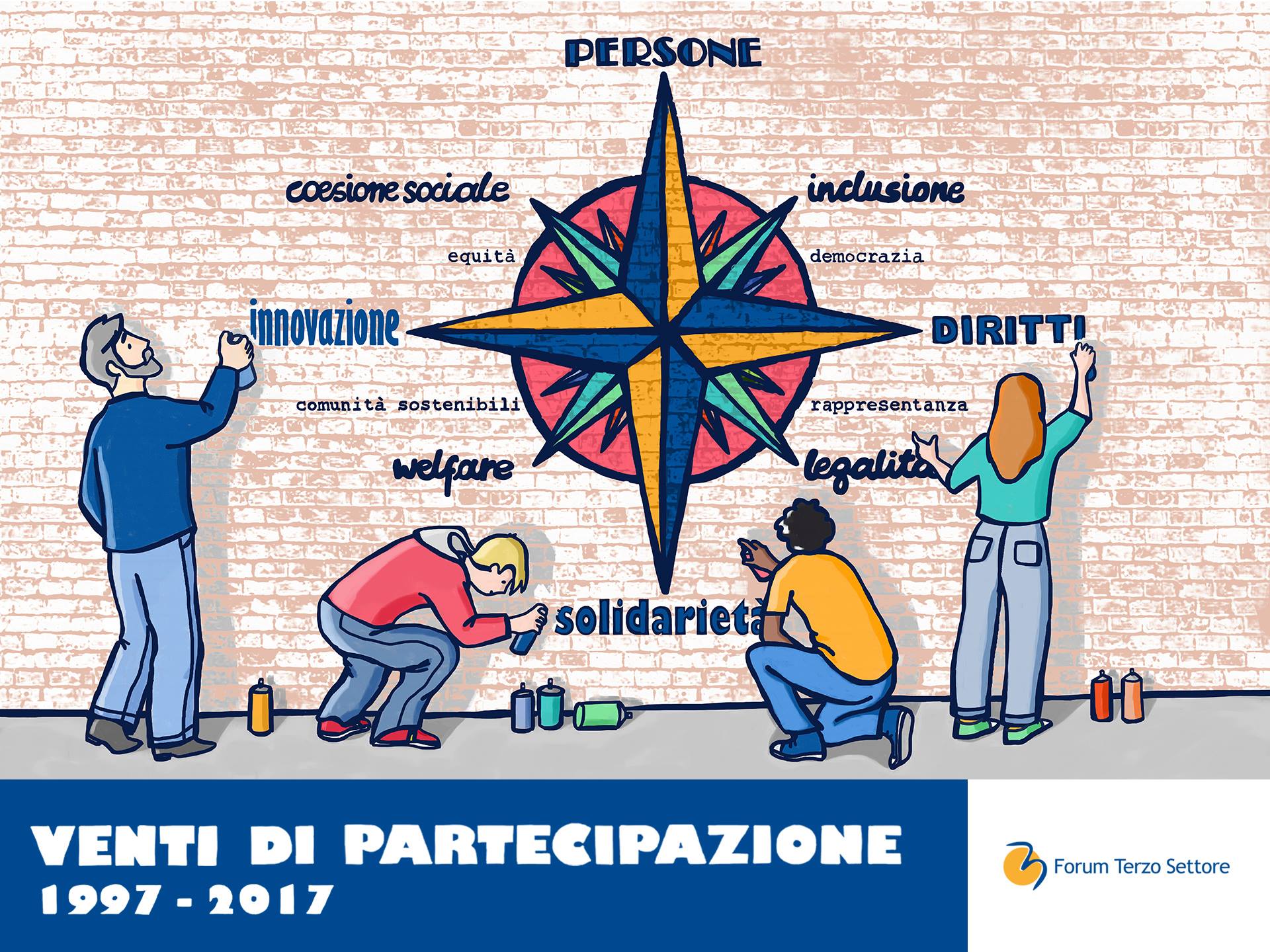 Locandina dell'evento "Venti di partecipazione"