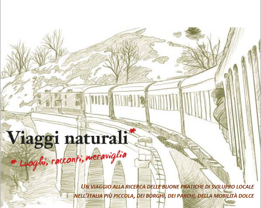 La copertina del libro "Viaggi Naturali"