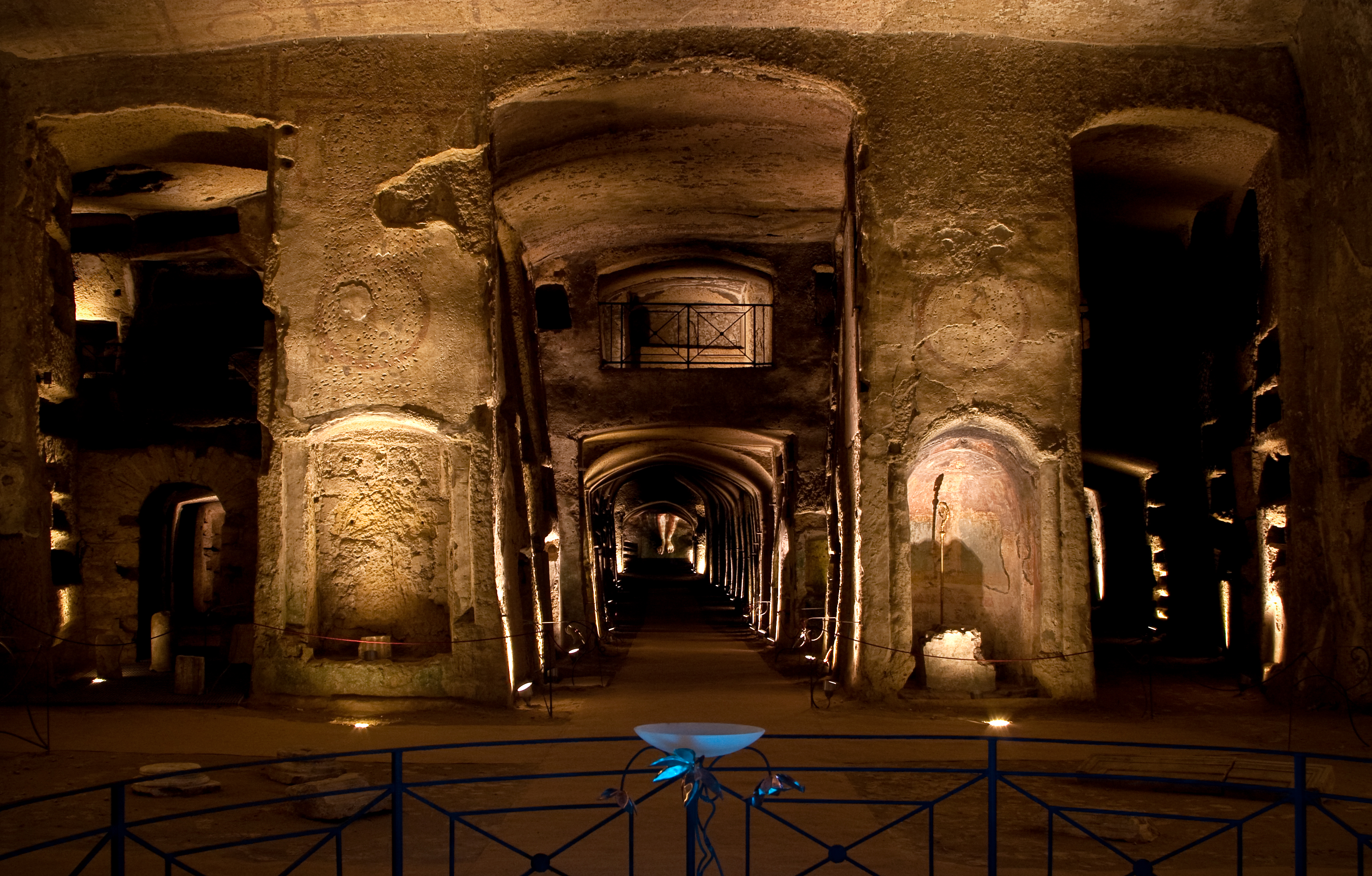 CATACOMBE DI SAN GENNARO, VESTIBOLO INFERIORE