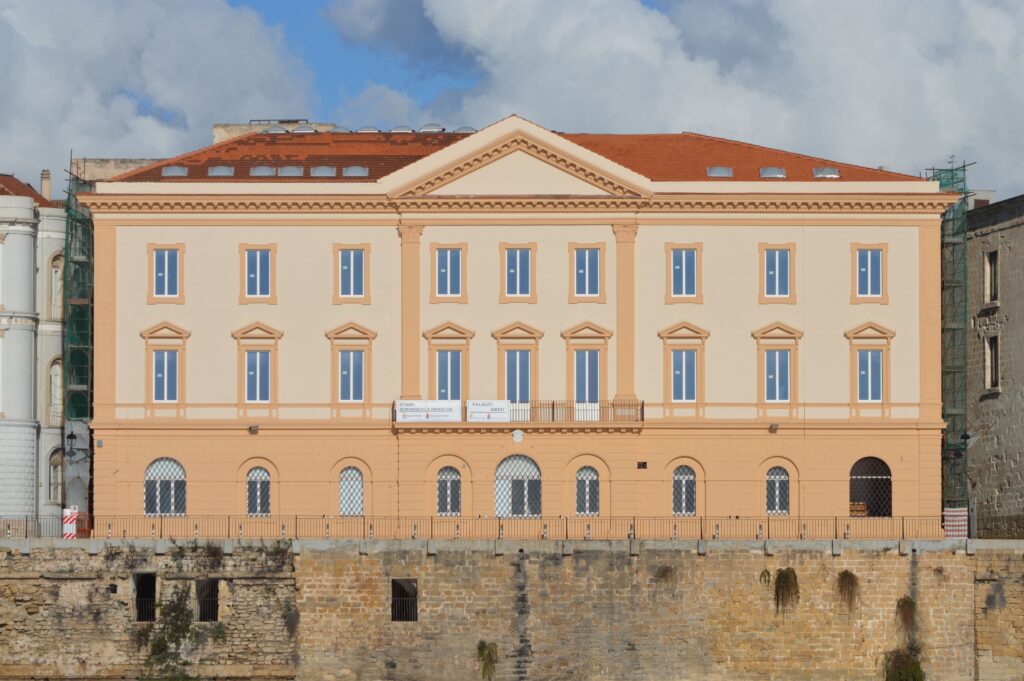 Facciata di Palazzo Amati