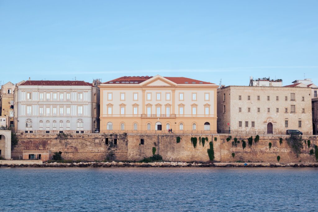 Palazzo Amati dal mare